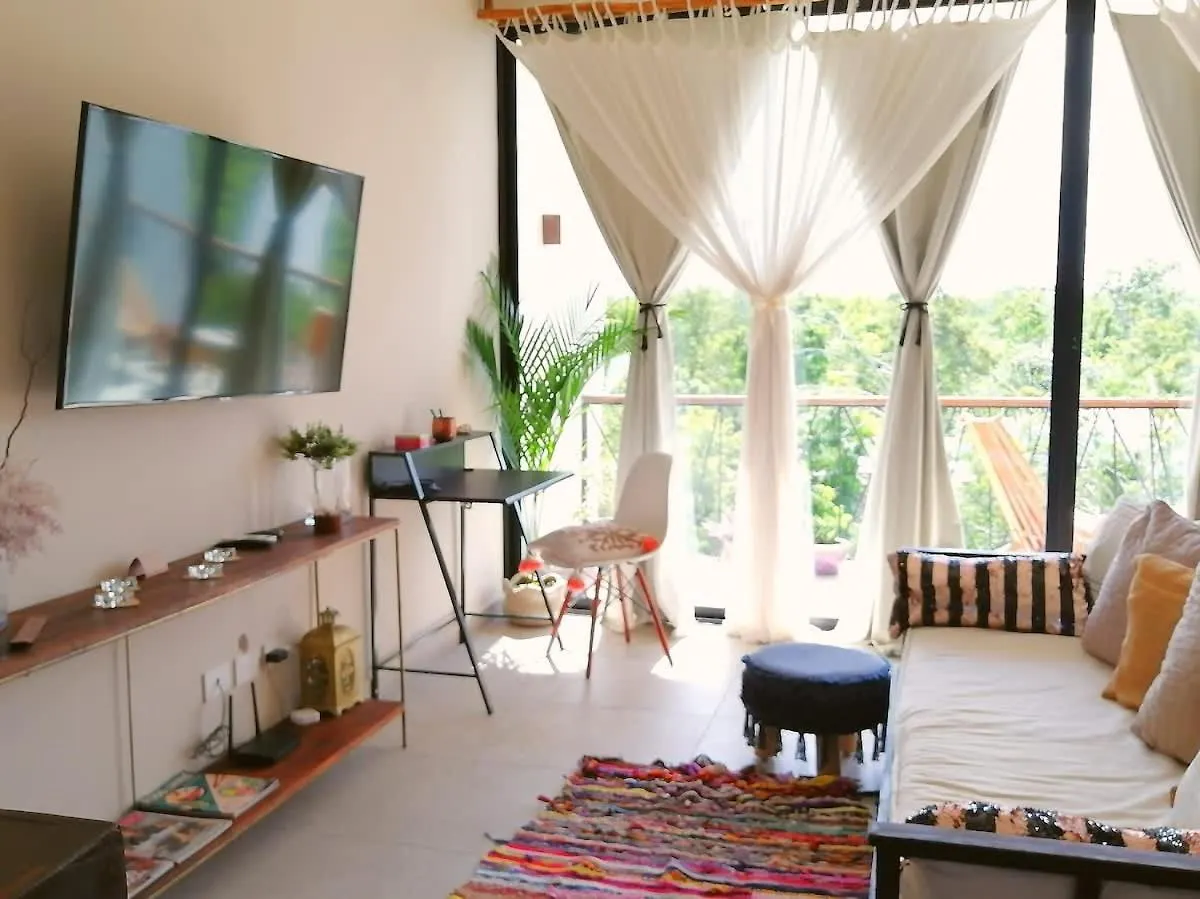 Tulum Locals Boho King Suite Wifi Pool Gymyoga Dk Lägenhet